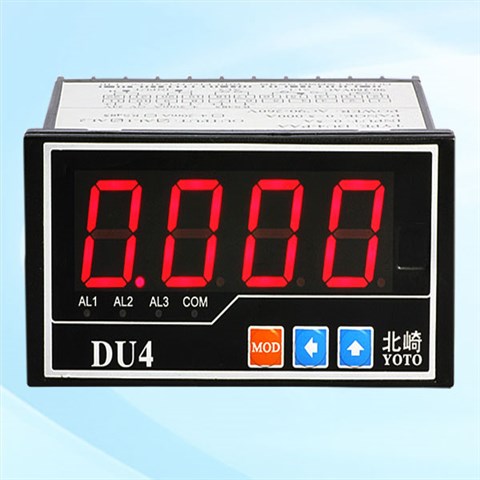 DU4系列-數顯電壓表【快速采樣，上下限報警/RS485通訊/4~20ma】