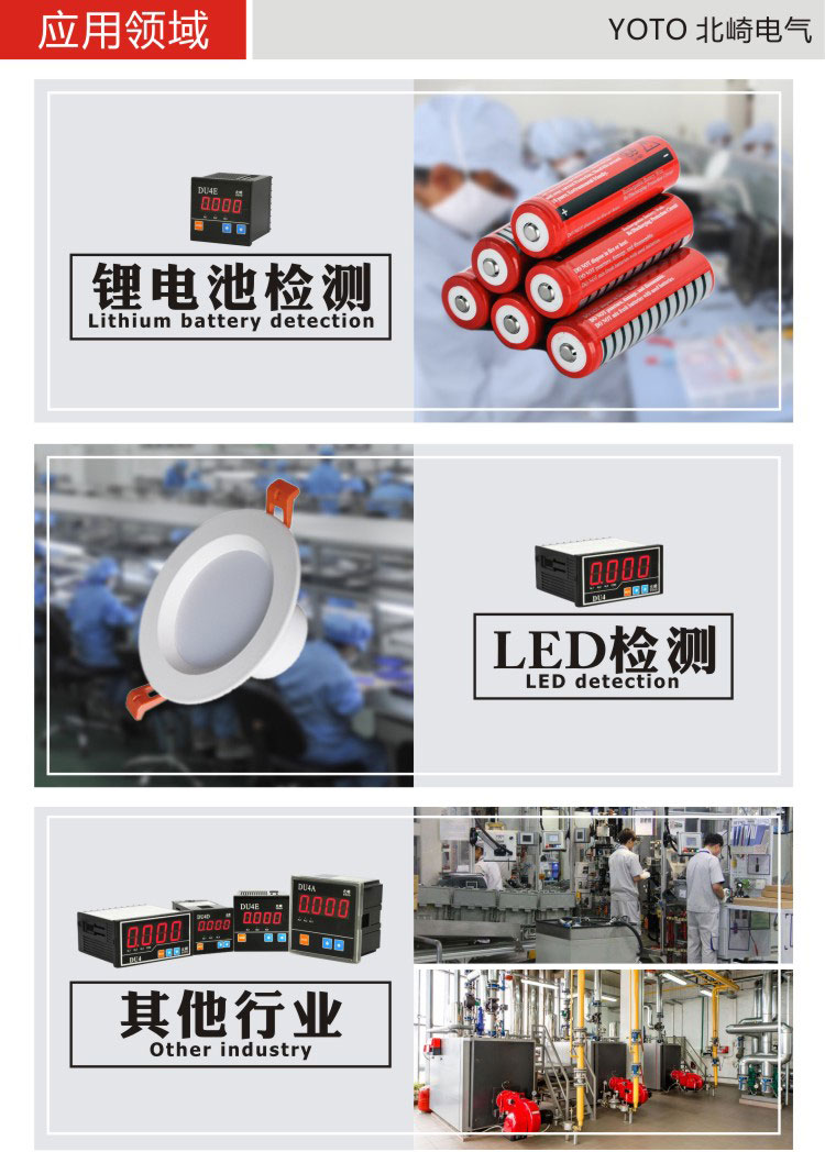 DU4數顯電流表的應用領域