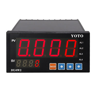 DU4W2系列YOTO北崎品牌 數顯功率表廠家供應 四路繼電器控制輸出