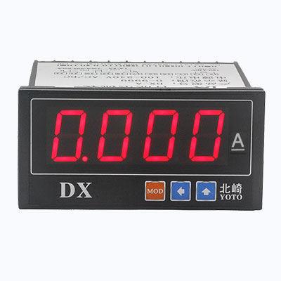 DX系列-數顯電流表【雙通道】【固定量程：1A和5A】